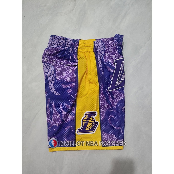 Short Los Angeles Lakers Asian Heritage Just Don Volet